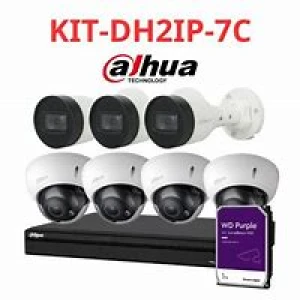 Bộ 7 mắt IP Dahua k Mic